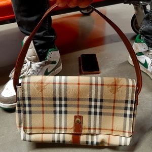 Burberry Handbag with Brown Strap - Almost New!!